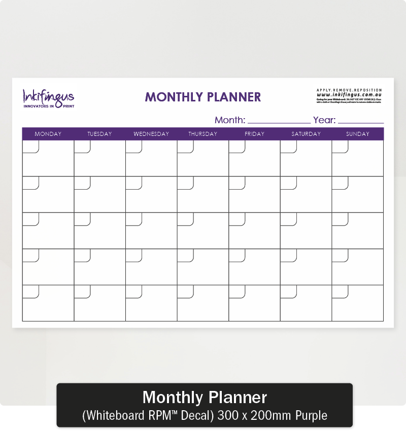 Monthly Planner