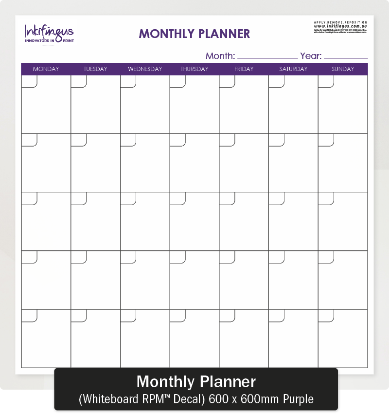 Monthly Planner