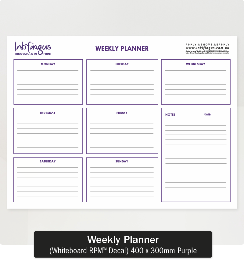 Weekly Planner