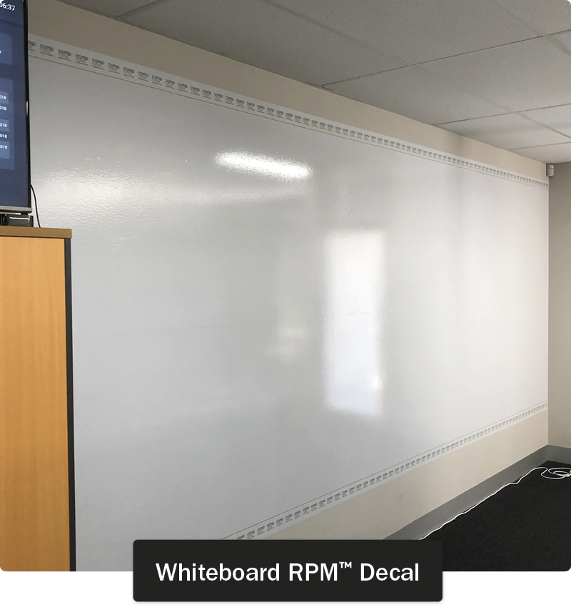 Whiteboard RPM™ Decal