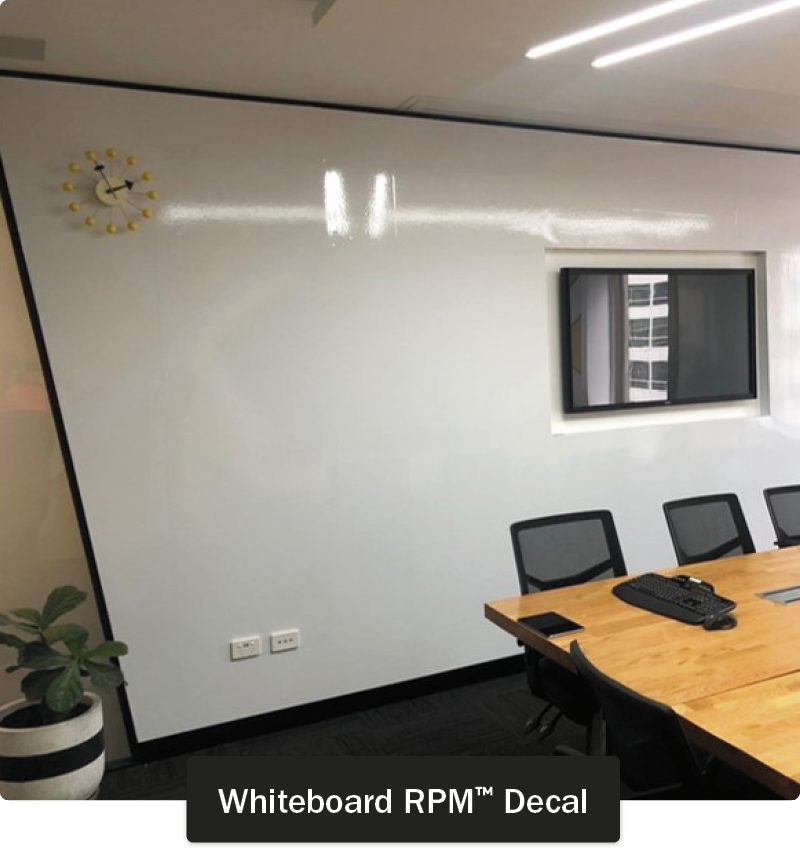 Whiteboard RPM™ Decal