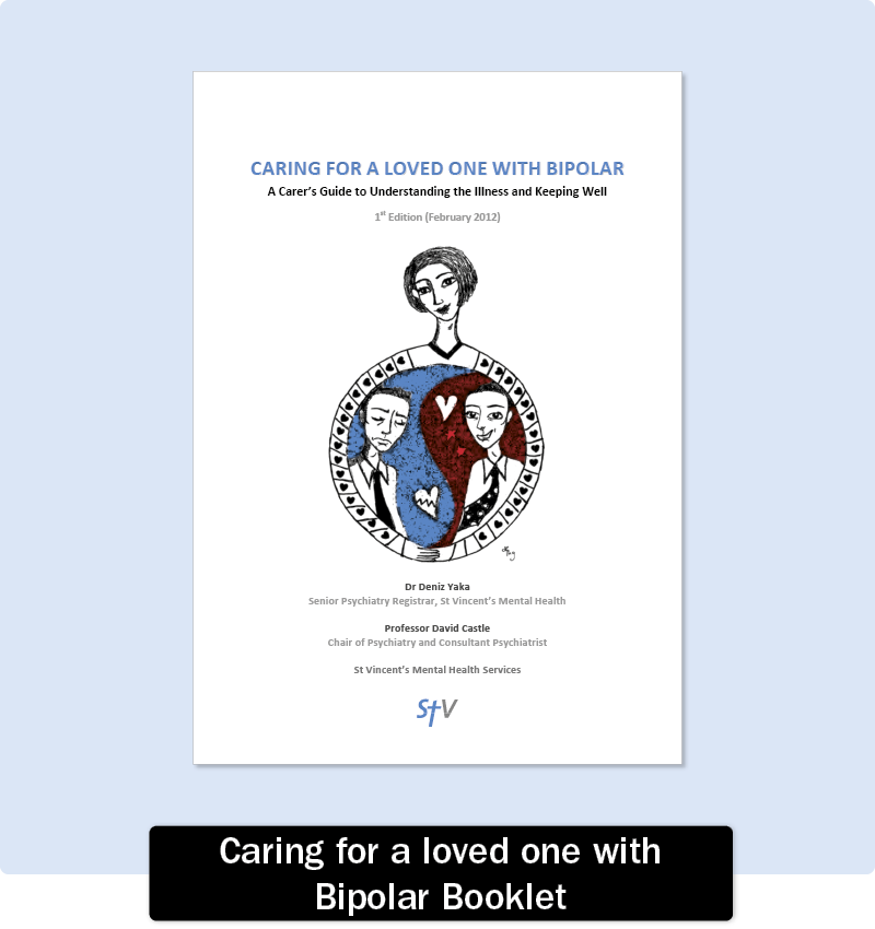 Caring for a loved one with Bipolar Booklet